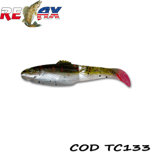 Shad Relax Diamond TriColour TC133 12.5cm 5buc/plic