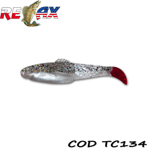 Shad Relax Diamond TriColour TC134 12.5cm 5buc/plic
