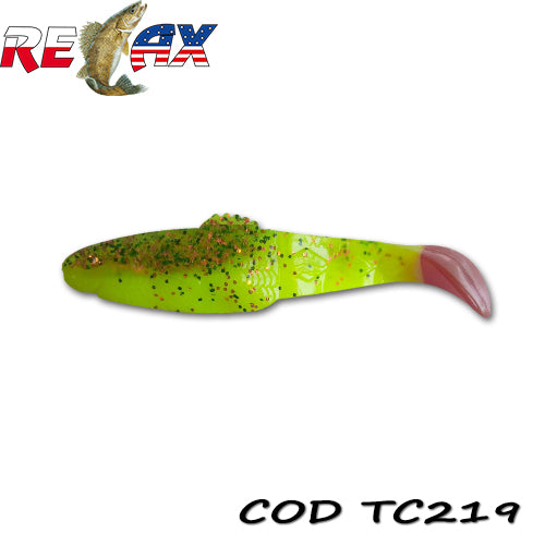 Shad Relax Diamond TriColour TC219 12.5cm 5buc/plic
