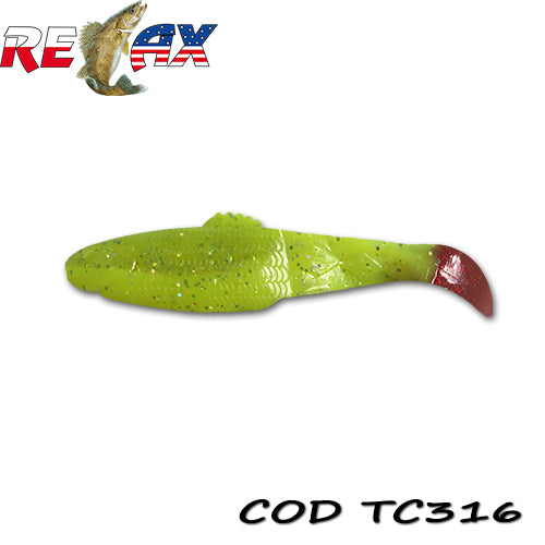 Shad Relax Diamond TriColour TC316 12.5cm 5buc/plic