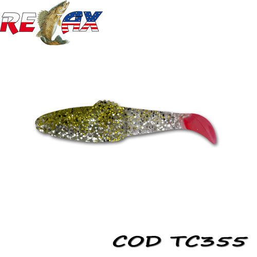 Shad Relax Diamond Tricolour TC355 7.5cm 10buc/plic