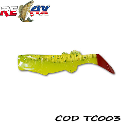 Shad Relax Kalifornia TriColour TC003 7.5cm 10buc/plic