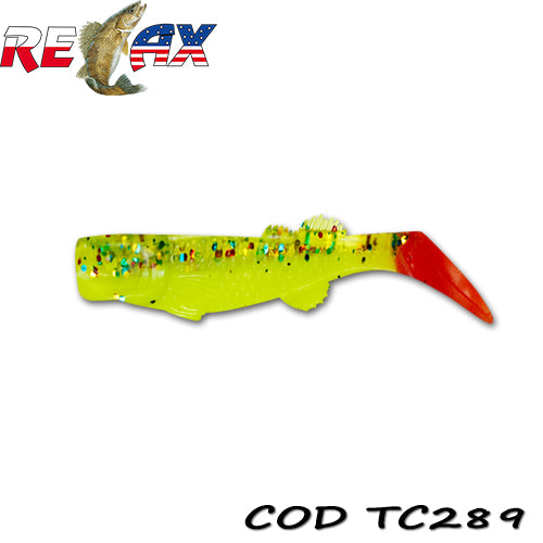 Shad Relax Kalifornia TriColour TC289 7.5cm 10buc/plic