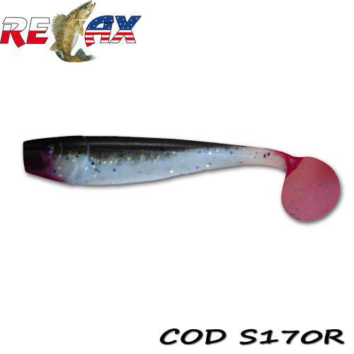 Shad Relax King Shad 4inch Standard 10cm RKS4-S170R 10 buc/plic