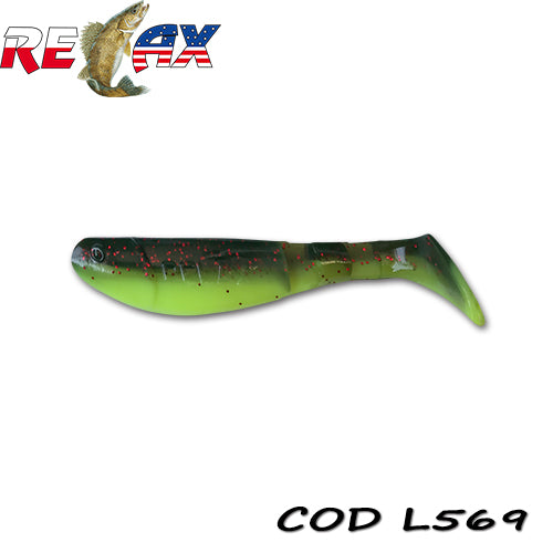 Shad Relax Kopyto 2.5inch Laminat 6.2cm  RKBLS25-L569 10 buc/plic