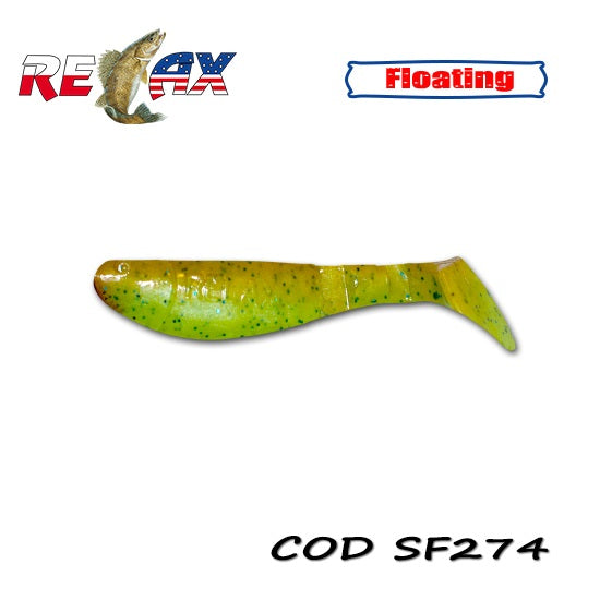 Shad Relax Kopyto 3 inch Floating 7.5cm F274 10 buc/plic