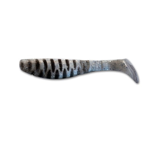 Shad Relax Kopyto 4 inch 4L Tiger, 10cm RKBLS4L-TG045 10 buc/plic