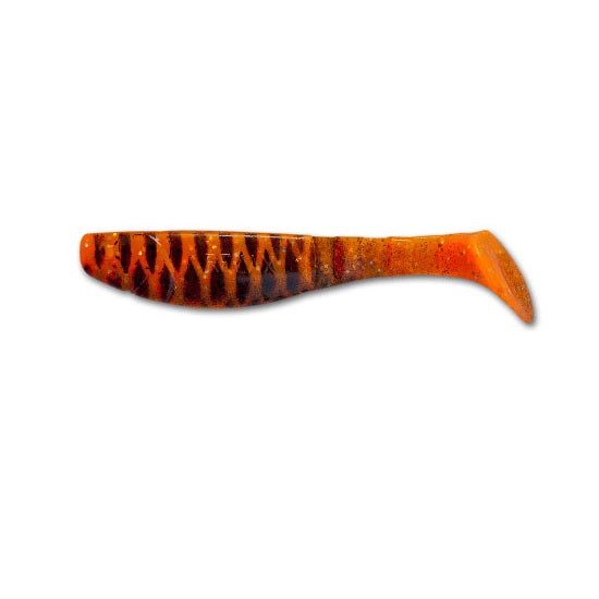 Shad Relax Kopyto 4 inch 4L Tiger, 10cm  RKBLS4L-TG066 10 buc/plic