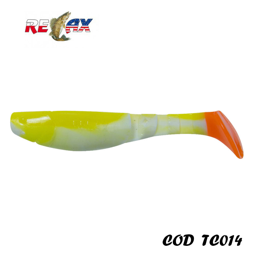 Shad Relax Kopyto 4L TriColor 014 10cm 14g 4buc/plic