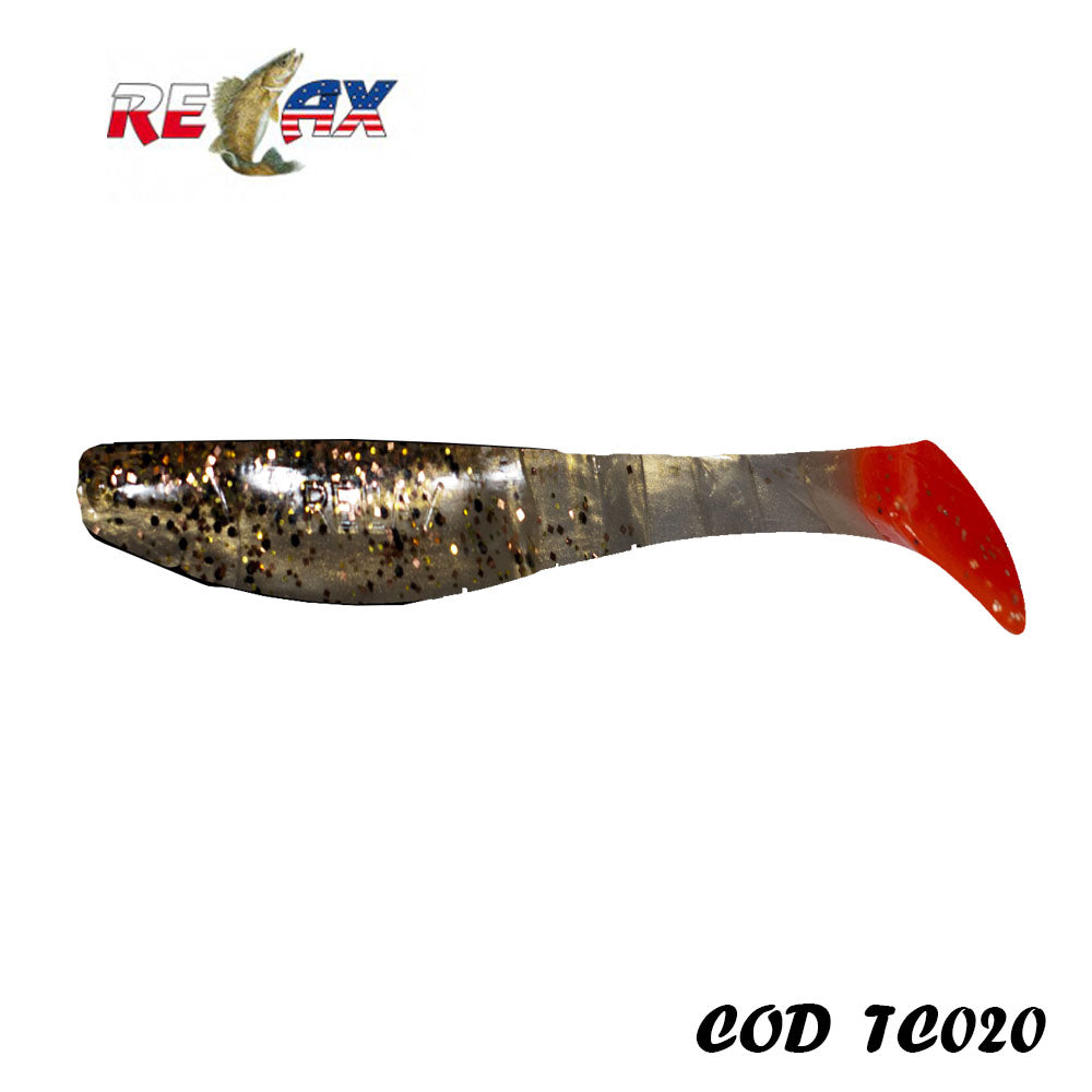 Shad Relax Kopyto 4L TriColor 020 10cm 14g 4buc/plic