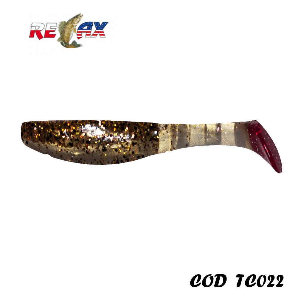 Shad Relax Kopyto 4L TriColor 022 10cm 14g 4buc/plic