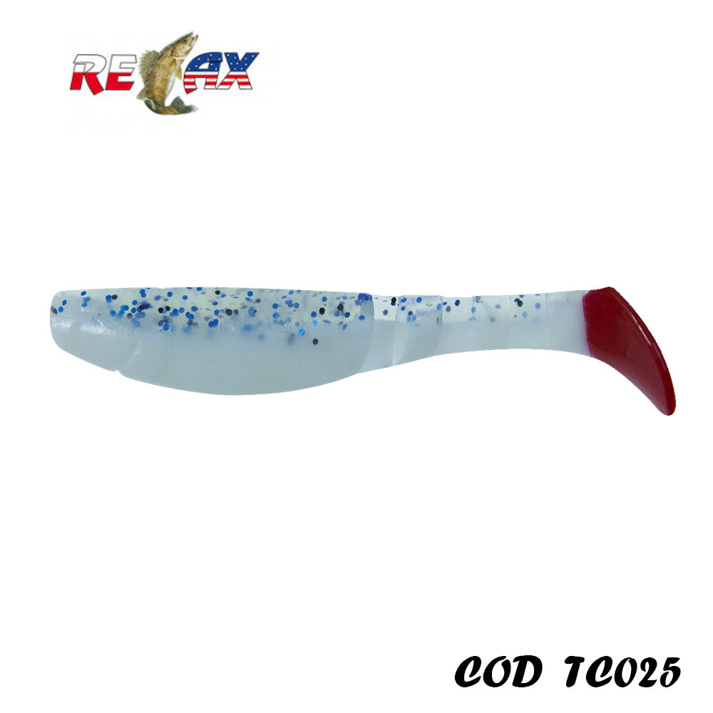 Shad Relax Kopyto 4L TriColor 025 10cm 14g 4buc/plic