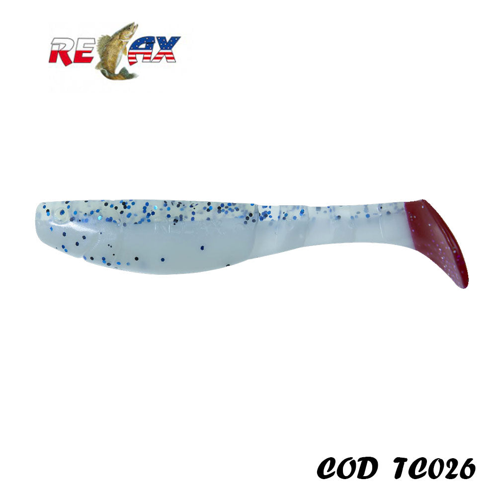 Shad Relax Kopyto 4L TriColor 026 10cm 14g 4buc/plic