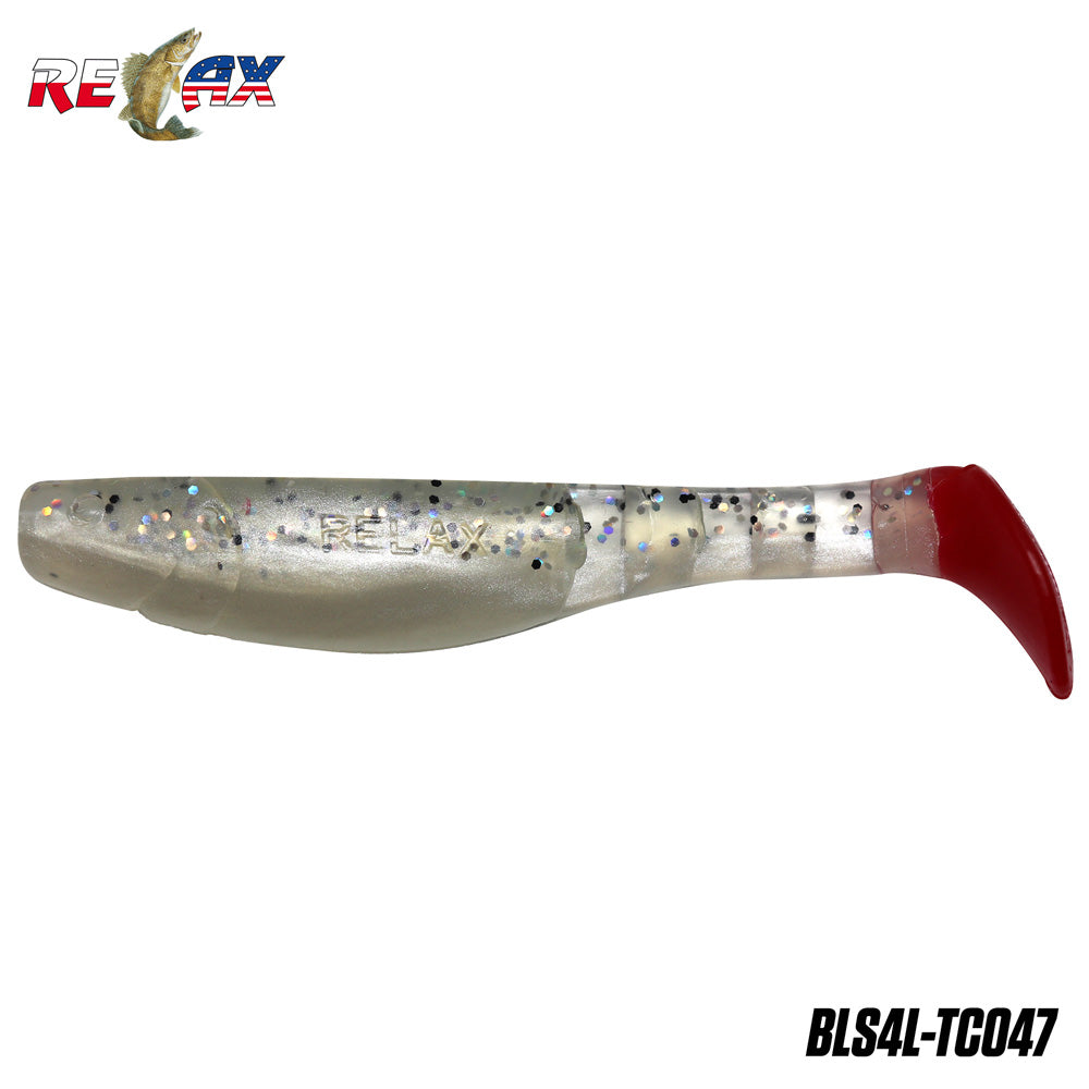 Shad Relax Kopyto 4L TriColor 047 10cm 14g 4buc/plic