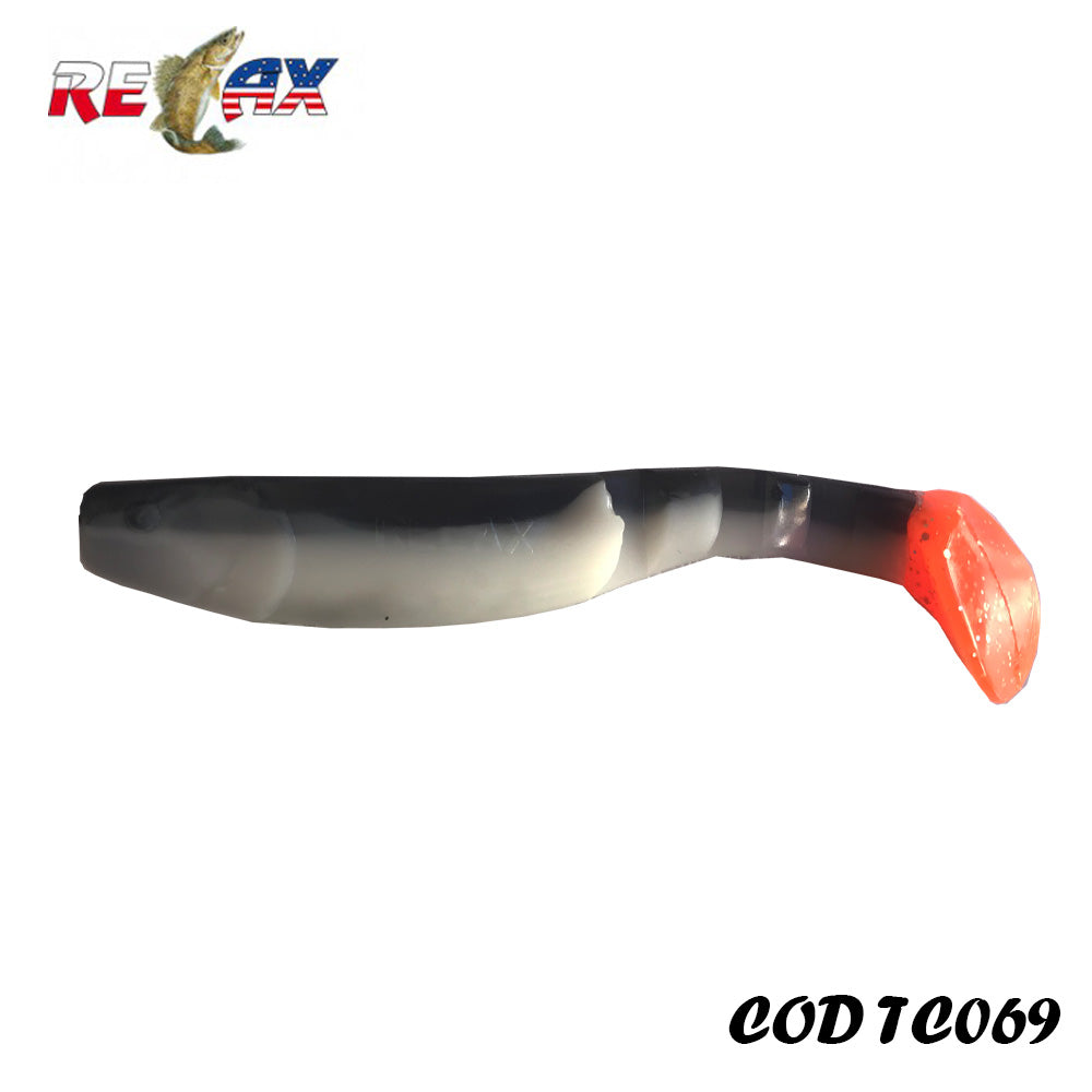 Shad Relax Kopyto 4L TriColor 069 10cm 14g 4buc/plic