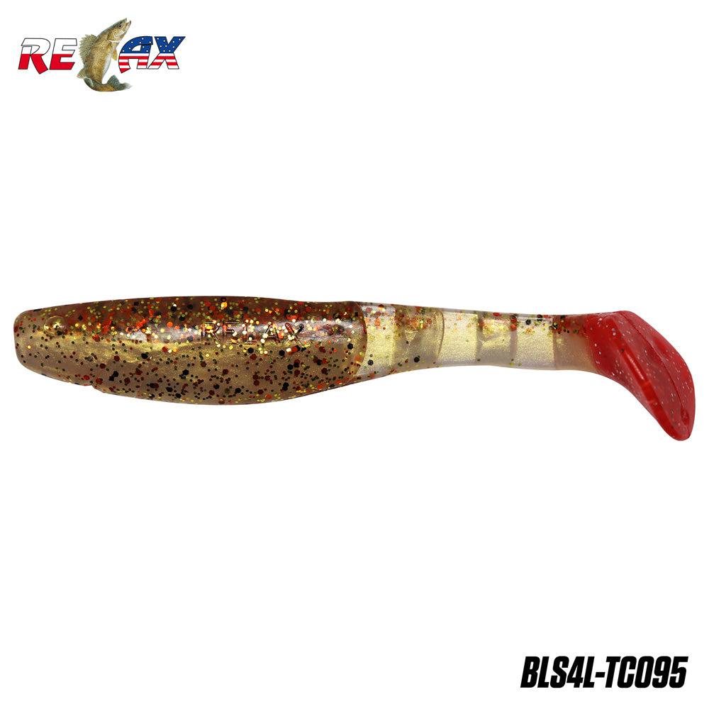 Shad Relax Kopyto 4L TriColor 095 10cm 14g 4buc/plic