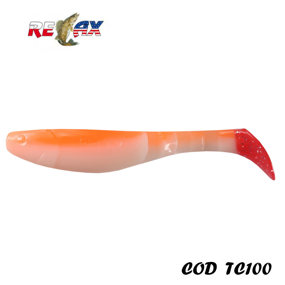 Shad Relax Kopyto 4L TriColor 100 10cm 14g 4buc/plic