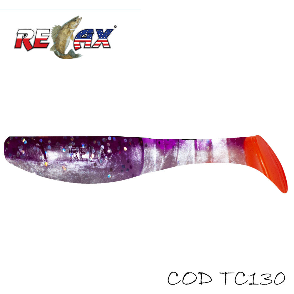 Shad Relax Kopyto 4L TriColor 130 10cm 14g 4buc/plic