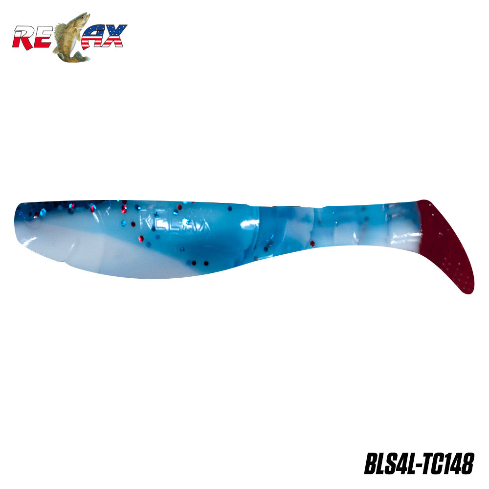 Shad Relax Kopyto 4L TriColor 148 10cm 14g 4buc/plic
