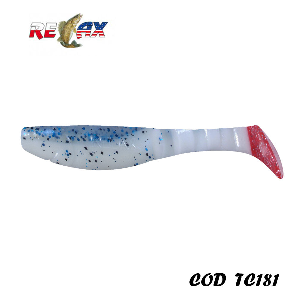Shad Relax Kopyto 4L TriColor 181 10cm 14g 4buc/plic