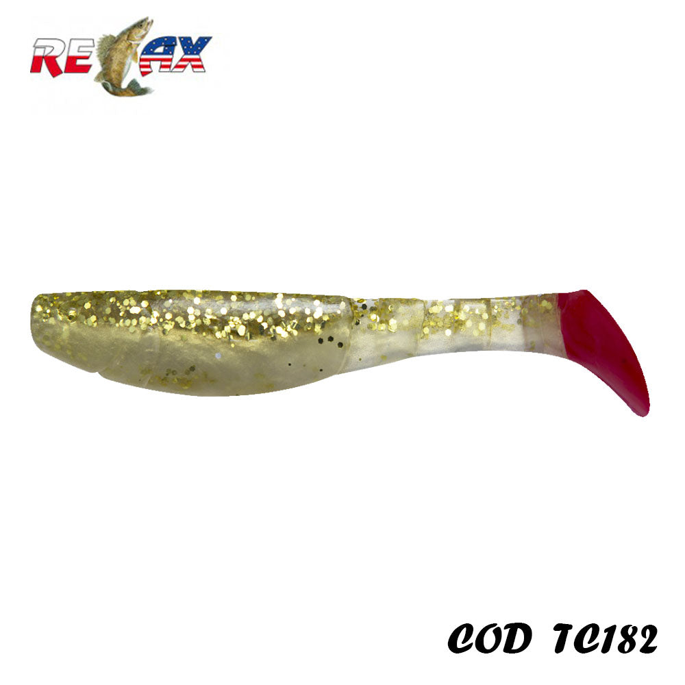 Shad Relax Kopyto 4L TriColor 182 10cm 14g 4buc/plic