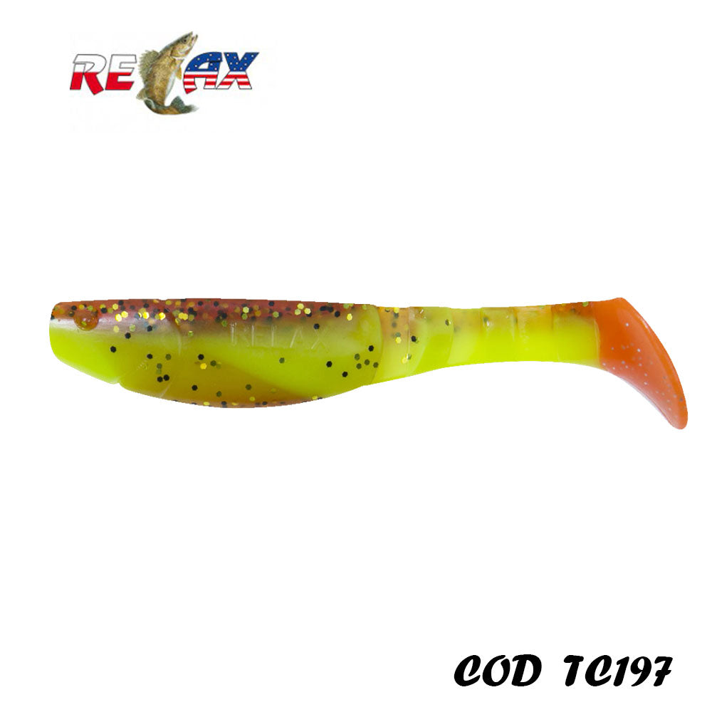 Shad Relax Kopyto 4L TriColor 197 10cm 14g 4buc/plic