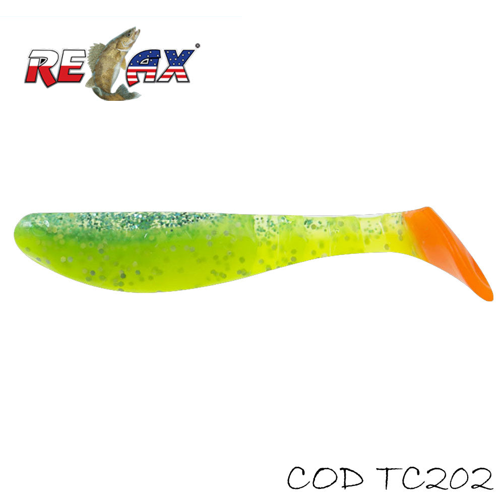 Shad Relax Kopyto 4L TriColor 202 10cm 14g 4buc/plic