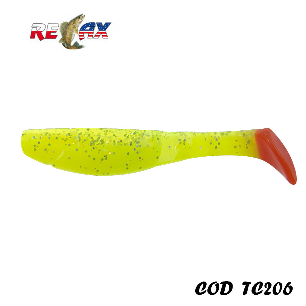 Shad Relax Kopyto 4L TriColor 206 10cm 14g 4buc/plic
