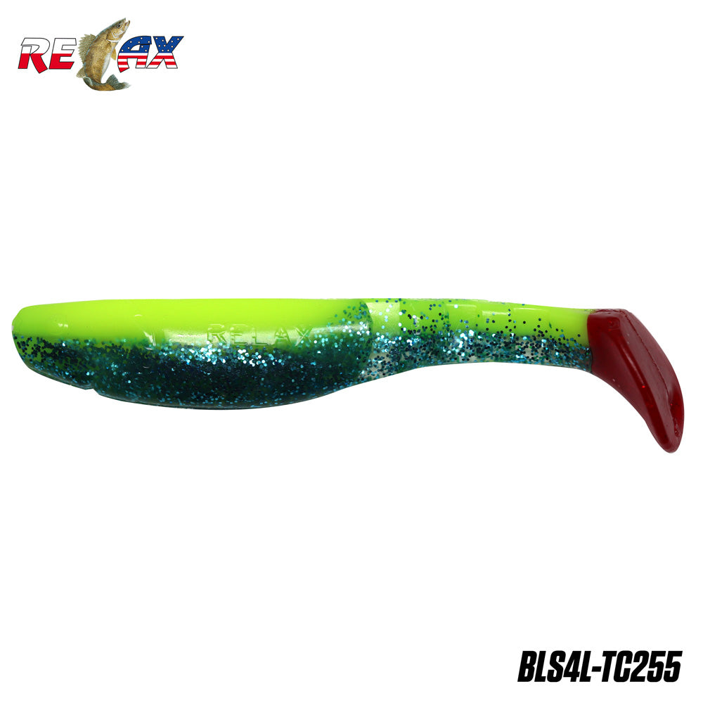 Shad Relax Kopyto 4L TriColor 255 10cm 14g 4buc/plic