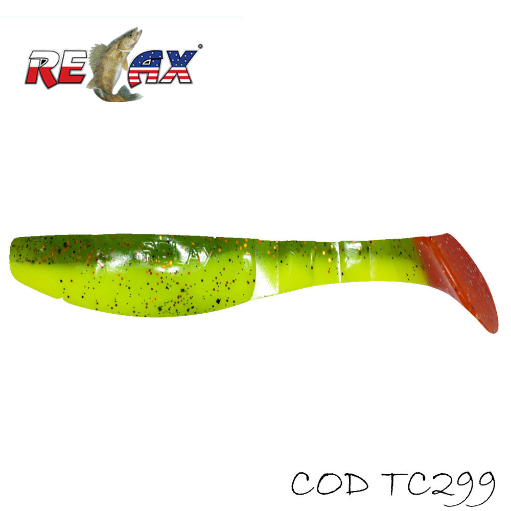 Shad Relax Kopyto 4L TriColor 299 10cm 14g 4buc/plic