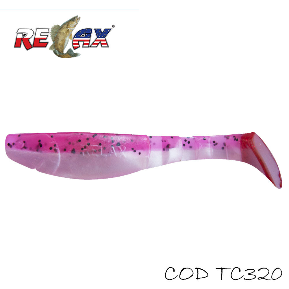 Shad Relax Kopyto 4L TriColor 320 10cm 14g 4buc/plic