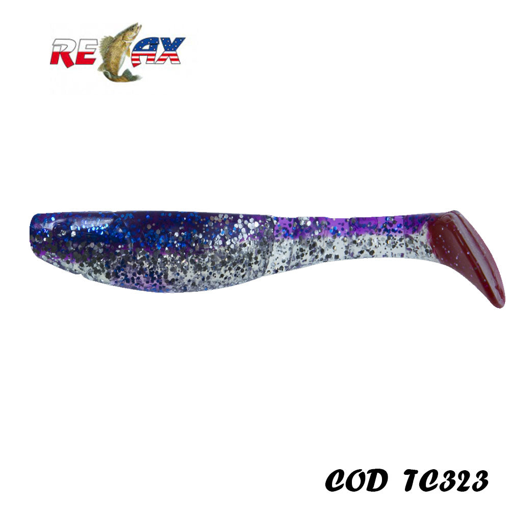Shad Relax Kopyto 4L TriColor 323 10cm 14g 4buc/plic