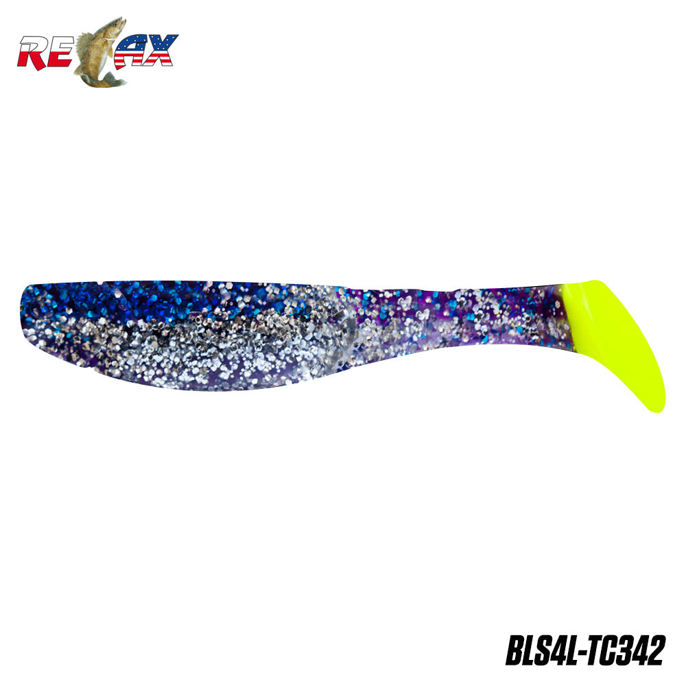 Shad Relax Kopyto 4L TriColor 342 10cm 14g 4buc/plic