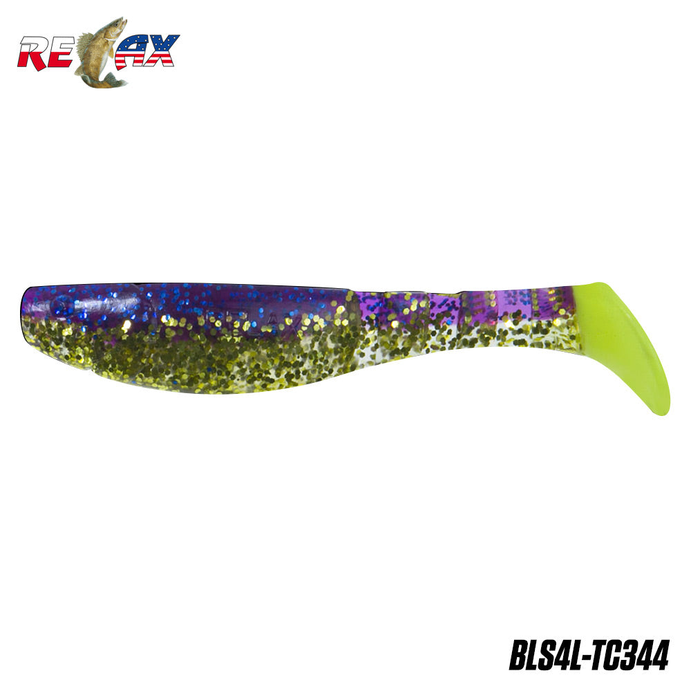 Shad Relax Kopyto 4L TriColor 344 10cm 14g 4buc/plic