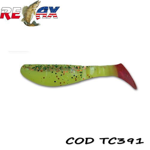 Shad Relax Kopyto 4L TriColor 391 10cm 14g 4buc/plic