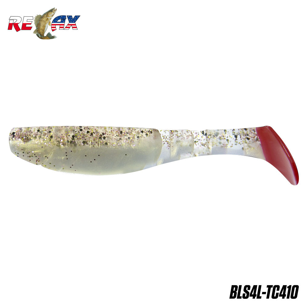 Shad Relax Kopyto 4L TriColor 410 10cm 14g 4buc/plic