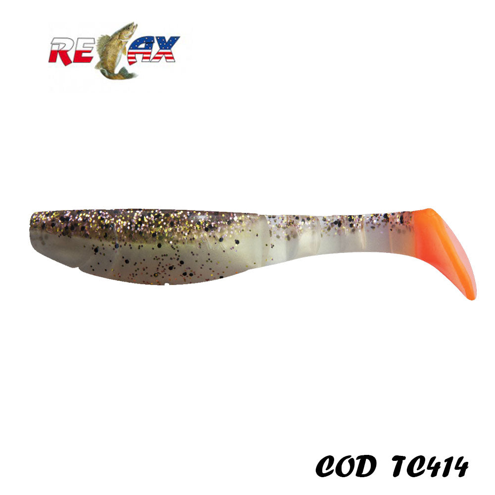 Shad Relax Kopyto 4L TriColor 414 10cm 14g 4buc/plic