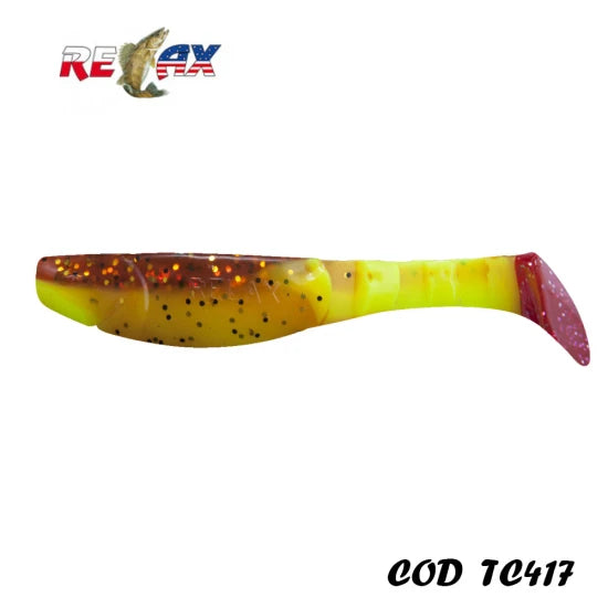 Shad Relax Kopyto 4l Tricolor 417 10cm 14g 4buc/plic