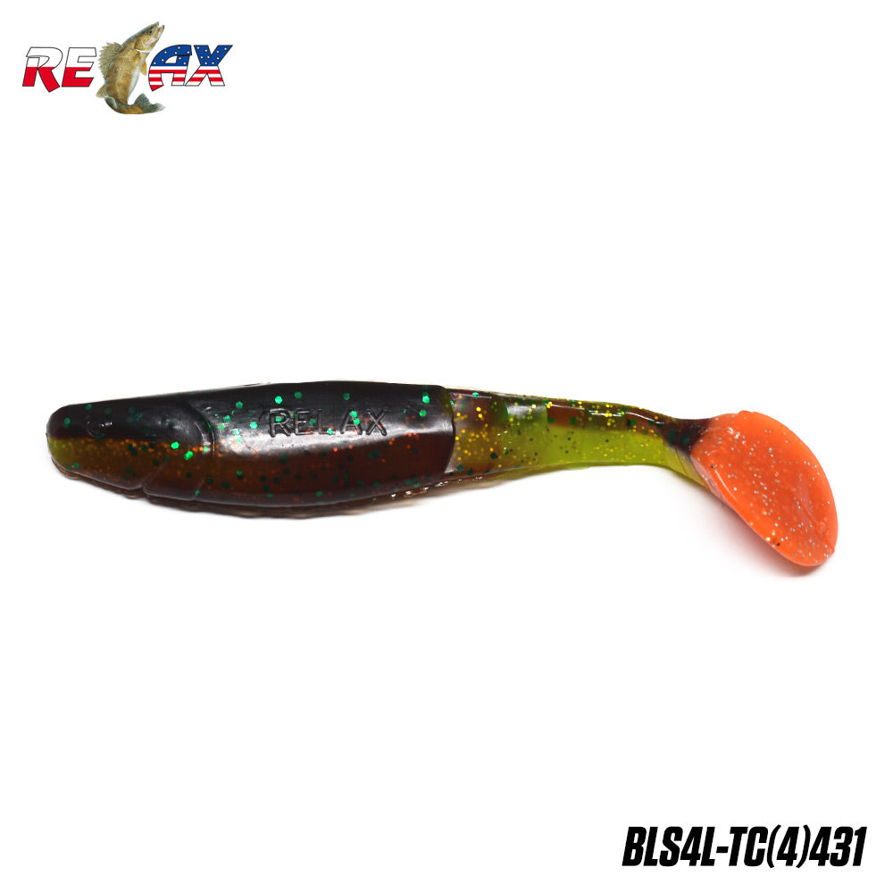 Shad Relax Kopyto 4L TriColor 431 10cm 14g 4buc/plic