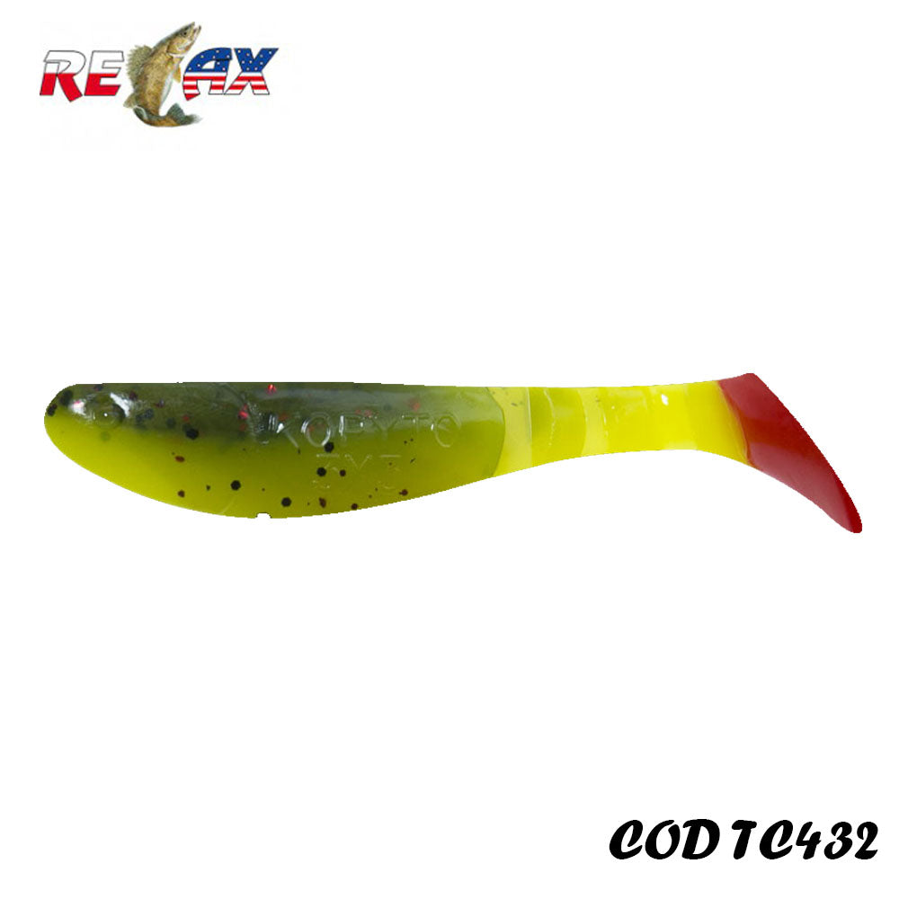 Shad Relax Kopyto 4L TriColor 432 10cm 14g 4buc/plic