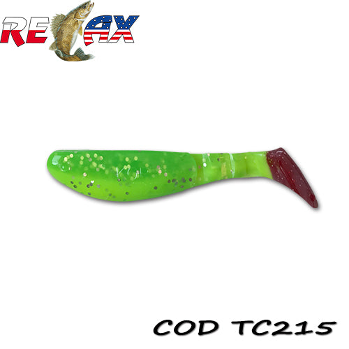 Shad Relax Kopyto 7.5cm Tricolor TC215 10Buc/Plic
