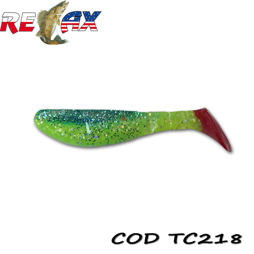 Shad Relax Kopyto 7.5cm Tricolor TC218 10Buc/Plic