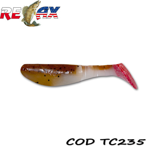 Shad Relax Kopyto 7.5cm Tricolor TC235 10Buc/Plic