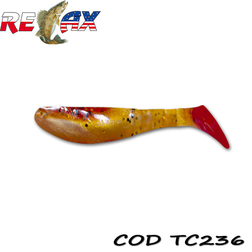 Shad Relax Kopyto 7.5cm Tricolor TC236 10Buc/Plic