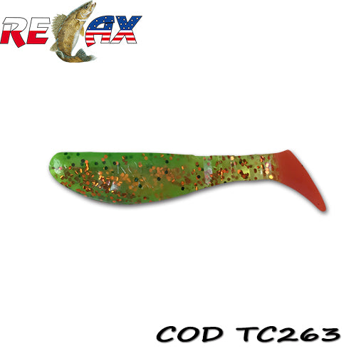 Shad Relax Kopyto 7.5cm Tricolor TC263 10Buc/Plic