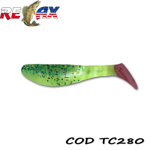 Shad Relax Kopyto 7.5cm Tricolor TC280 10Buc/Plic