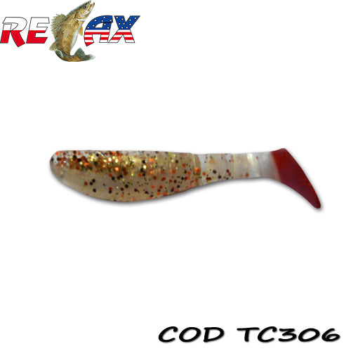 Shad Relax Kopyto 7.5cm Tricolor TC306 10Buc/Plic