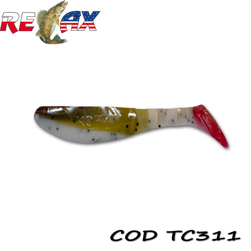 Shad Relax Kopyto 7.5cm Tricolor TC311 10Buc/Plic