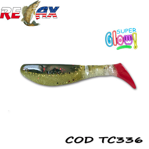 Shad Relax Kopyto 7.5cm Tricolor TC336 10Buc/Plic