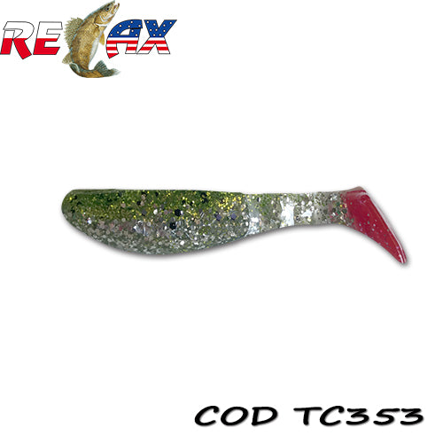 Shad Relax Kopyto 7.5cm Tricolor TC353 10Buc/Plic